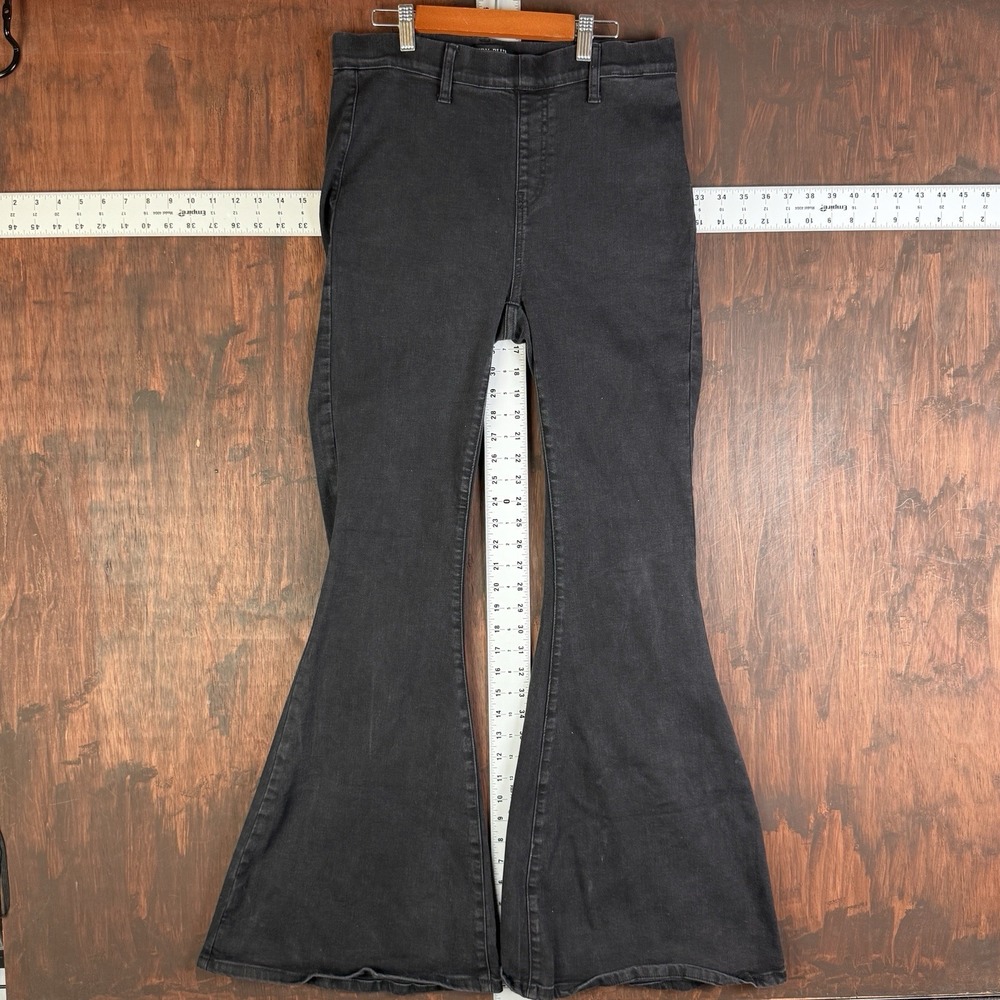 Judy Blue Jeans Pull-On Super Flare Stretch Denim High Rise Pant Women's 9/29